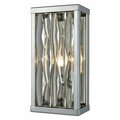 Elk Lighting Riverflow 1 Light Vanity In Polished Chrome With 11100/1